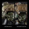 Tactical Earphone Gen 6 Tactical Earmuff Hunting Shooting Buller Reduction Headset för Ops Core Arc och Wendy M-Lok Hjälmhuvud monterad 2 i 1 230621