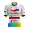 Conjuntos de Camisas de Ciclismo Maillot Total Energies Camisa de Ciclismo Peter Sagan Conjunto Manga Curta Eslováquia Roupas Terno Camisas de Bicicleta de Estrada Terno MTB Wear 230621