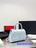 Sacs à main à poignée supérieure Sacs à rabat pour femmes Sac de créateur Sacs à bandoulière Caviar de luxe Matériel métallique Mode Sac à bandoulière en chaîne matelassée vanity mini sacs à main