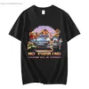 Męskie koszulki Street Fighter Brak naruszeń parkingów zostanie zbity t-shirt arcade gry bawełniane koszulki z krótkim rękawem ponadwymiarowe koszule j230625