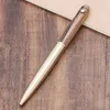 Wood Rotating Water Metal Ballpoint Pen Smooth 0.7mm Signature Student Gift Office School Writing Supply