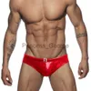 Maillots de bain pour hommes Couleur unie brillant taille basse maillot de bain mode européenne américaine avec push pad bikinis été plage surf short à séchage rapide x0625 x0625 x0625 x0625 x0625