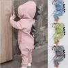 Rompers Spring Autumn Baby Rompers Cute Cartoon Rabbit Infant Girl Boy Jumpers Kids Baby Outfits 16 230625