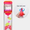 Blase Stift Anti Angst Sanduhr Design Stress Relief Bunte Flüssigkeit Bubbler Fidget Schreibtisch Spielzeug Schule Liefert