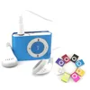 Draagbare Mp3-speler Mini USB Metalen Clip Audio Lcd-scherm FM Radio Ondersteuning Micro SD TF Card Lettore Met Oortelefoon Datakabel