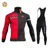 Fietskleding Sets nieuwe Fietskleding Set 5D Gel Padded Bib Broek BJORKA Heren Thermische Fleece Fietskleding met lange mouwen Winter Fietspakken SetHKD230625