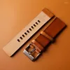 Watch Bands Quality Genuine Retro Leather Watchband Men For DZ4343 DZ4323 DZ7406 Strap Vintage Italian 22mm 24mm 26mm Deli22