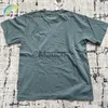 Men's T-Shirts Blue Washed Batik Vintage Cavempt TShirt Men Women 11 Tags Simple Embroidery Cav Empt CE Short Sleeve Tee J230625