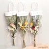 Fleurs séchées fête des mères fleur cadeau de saint valentin Bouquet Rose tournesol pour maman naturel sec mariage décoration de la maison