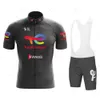 Ensembles de maillots de cyclisme Total Energies Ensemble de vêtements de cyclisme Kit de maillot d'équipe Hommes Respirant À manches courtes VTT Vêtements Vélo Uniforme Ropa Ciclismo Hombre 230621