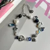 Link Armbänder Herz Flügel Armband Y2k Schmuck Perlen Armreifen Geschenk für Frauen Mädchen T8DE