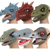 Máscaras de fiesta Máscara de dinosaurio 3D Accesorios de juego de rol Rendimiento Sombrero Jurassics World Raptor Dinosaur Dino Festival Carnaval Regalos 230625
