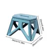 Mobilier de camp Tabouret triangulaire pliant extérieur Épaissi Mini tabouret de pêche pliable pour adultes Tabouret triangulaire en PP renforcé à haute chargeHKD230625