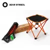 Мебель для лагеря Медведь Символ Портативный складной стул Рыбалка