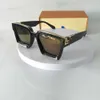 Bright Black Sunglasses Men Women Designers Sun Glasses Vintage Square Man Woman Uv400 Eyeglassestdu7d2hx