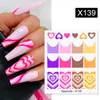 valentines nail art stickers