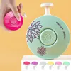 6st/Set Electric Baby Nail Trimmer Kid Nail Polisher Tool Spädbarn Manikyr sax Nyfödd hygienpaket Baby Nail Clipper Cutter