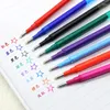 0.7mm Magic Uitwisbare Pen Druk Gel Set 8 Kleuren Refill Staaf Inkt Briefpapier Intrekbare Pennen Wasbaar Handvat