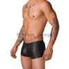 Costumi da bagno da uomo Uomini sexy Boxer in ecopelle Slip Pantaloncini Intimo Mutande morbide Costumi da bagno Ragazzo Costume da bagno Uomo Costume da bagno Surf Banadores x0625 x0625 x0625 x0625