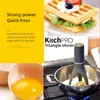 Egg Boilers Automatic Pan Stirrer Electric Stir Blender Cream Triangle Agitator Beater Mixing For Kitchen Cooking Tool 230625