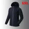 Herrjackor Autumn Black Men Casual Hooded Coat Tactical Ytterkläder Mens Windbreaker Jacket Male Plus Size Tops High Quality