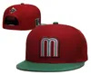 New Mexico Hats Snapbacks Caps Baseball Hat Blanc Marron Rouge Vert Noir Snapback Cap Mix Match Order Toutes les casquettes Chapeau réglable de haute qualité