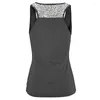 Women's Blouses Women Sport Tank Top Soft Solid Color Fitness Trendy Slim Fit Ladies Camisole