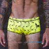 Herrbadkläder älskar smärtpampan Training Swin Leg Boxer Swimming Trunks Antidrop Printing Trosies Pants 230625