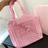 Rose sugao femmes sac fourre-tout sacs à bandoulière sacs à main luxe designer paille poche sacs à main de mode top qualité grande capacité sac à main sac à main avec boîte wxz-0625-135