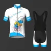 Велосипедная одежда Sets Sptgrvo забавная велосипедная одежда для велосипедной одежды для женщины/мужчин MTB Bike Outfit Summer Malliot Ciclismo Hombre 2021 езда на велосипеде kithkd230625