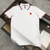 Мужской дизайн дизайнер polos бренд весенняя роскошная вышиваная одежда мужская ткань буква для футболки для футболки с воротником повседневная футболка