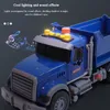 ダイキャストモデルカー大規模ダンプトラックモデルシミュレーションシティエンジニアリングビークルサウンドとライト慣性カーおもちゃの男の子教育ギフト230621