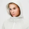 LL Hetzelfde model Yoga half zip scuba hoodie duimgat dikke capuchon Sport gym Fitness damesjas trui Mode 33