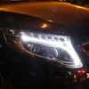 Assemblaggio fari per auto Streamer dinamico Indicatore di direzione per Benz V-class Vito Faro LED DRL Luci di marcia diurna Lampada frontale