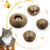 Kat Speelgoed Magisch Orgel Kat Speelgoed Katten Scratcher Krasraad Ronde Gegolfde Krabpaal Speelgoed voor Katten Slijpen Klauw Kat Accessoires 230625