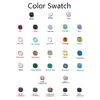 Necklaces Top Quality Candy Pendant 22 Colors Colorful Crystal Black Pink Blue Green Red Water Drop Necklace For Women(DJ1090)