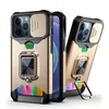 2 en 1 Design Kickstand Cases Antichoc TPU PC Cover Scratch Proof Hard Phone Case pour IPhone 13 14 pro max Mobile Case