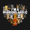 Men's T-Shirts I'm A Warriorsaholic Novelty Cat Lovers Warrior Gift T Shirt New 100 Cotton Short Sleeve ONe Tshirt Casual Mens Top J230625