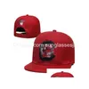 Bonés de bola Chapéus de designer Snapback de basquete College Baseball Snapbacks de todas as equipes Logotipo bordado Algodão Futebol Hip Hop Outdoor Spo Dhkt7