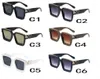 Solglasögon est Summer Fashion Woman Driving Ladies Beach Cycling Man Eyewear Black Sun Glasses UV 400 6Colors