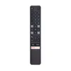 RC901V FMR1 Bluetooth Voice Remote Controlers för TCL Android 4K LED Smart TV RF w/ Netflix YouTube Apps