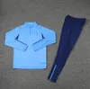 3 Estrelas Argentina Tracksuit Futebol Jerseys 2023 2024 Home Away Jaqueta Camisas de Futebol Messis Di Maria Dybala De Paul Maradona Homens Crianças Treinamento Terno Kit