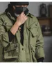 Men's Jackets 2023 Jungle Jacket Military Paratrooper Suit Men's Overalls Casual Coat Top Army Solid Color Spring Daily Coats