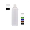 Storage Bottles 500ML Empty PET Plastic With Disc Top Cap Makeup Personal Care Shampoo Bottle Screw Lid Cosmetics Containers