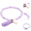 Braccialetti con ciondoli Braccialetto versatile in argilla polimerica Catena a conchiglia Cavigliere estive stile bohémien Gioielli da spiaggia da donna con frange etnici