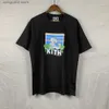 メンズTシャツKith Tシャツトムとジェリーデザイナーデザイナーメンズトップ女性カジュアルショートスリーブセサミストリートTシャツファッション服Tシャ