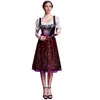 Vestidos casuais cerveja Oktoberfest vestido de festa fantasia de cosplay roupa de empregada vintage elegante conjunto 2023 vestido Robe Mujer