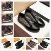 38 StyleLuxury Rivoli Casual Shoes Designer Men Running Shoe Leather Sneakers Triple Black Brown Letter L Platform Sports Sneaker Women Scarpes Trainers SIZE 38-46