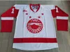 Hokej na studiach nosi fizyczne zdjęcia Ohl Soo Greyhounds Joe Thornton Men Men Młodzieżowe Kobiety Vintage High School Size S-5xl lub dowolne imię i nazwisko i koszulka numer