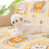 Kennes Pens Maty dla psów dla podłóg Pet Playpen Plagen Crates Mat Cat Puppy Puppy Poduszka wielokrotnego użytku do mycia trening Pee Pads Maty samochodu dla psów 230625